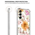 thumbnail image 3 of Light Red Case for Samsung Galaxy S21,Aesthetic Colourful Floral Plant Case for Men Women,Unique Soft TPU Bumper Case Cover, 3 of 5