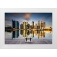 thumbnail image 1 of Xie, Zexsen 32x23 White Modern Wood Framed Museum Art Print Titled - Golden Morning in SIngapore, 1 of 4
