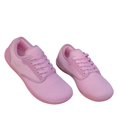 thumbnail image 4 of EKVAHL Women's Orthopedic Barefoot Sneakers, Breathable Mesh Lace Up Trainers, Arch Support Zero Drop Wide Width Hiking Daily Walking Tennis Shoes Pink, 4 of 5