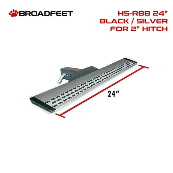 2" Hitch Receiver Accessories - R88 Series 24" Hitch Step