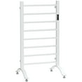 thumbnail image 1 of HOMCOM 8-Bar Wall Mounted & Free Standing Plug-in Electric Towel Warmer, White, 1 of 9