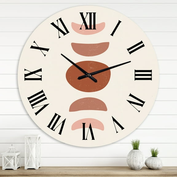 Designart 1 in Quartz Modern/Contemporary Wall Clock