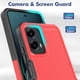 thumbnail image 4 of Funda para teléfono celular Yuanming Moto G 5G 2024 roja de grado militar, 4 of 7