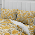 thumbnail image 4 of TeasBank Farmhouse Style Floral Bedding for Adult Full Size Duvet Cover Set Yellow Flower Comforter Cover Vintage Theme Room Decor 1 Quilt Cover with 2 Pillow Cases(No Comforter), 4 of 4
