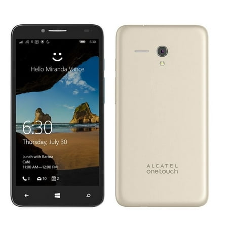 Windows Phone T-MOBILE ALCATEL ONETOUCH FIERCE XL 5055W WINDOWS 5.5-INCH HD SCREEN Manufacturer refurbished ()