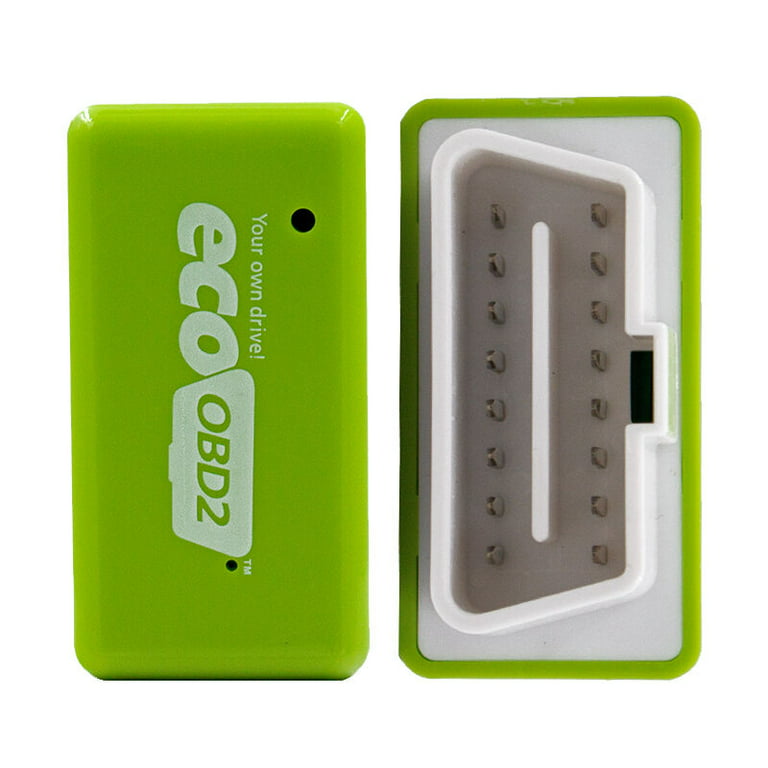 Economy Fuel Saver Eco OBD2 Benzine Tuning Box Chip for Petrol Car Gas  Saving Gasoline Car (Green) SHENKENUO 