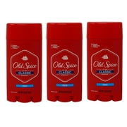 Old Spice Classic Deodorant Stick, Fresh 3.25 oz (Pack of 3)