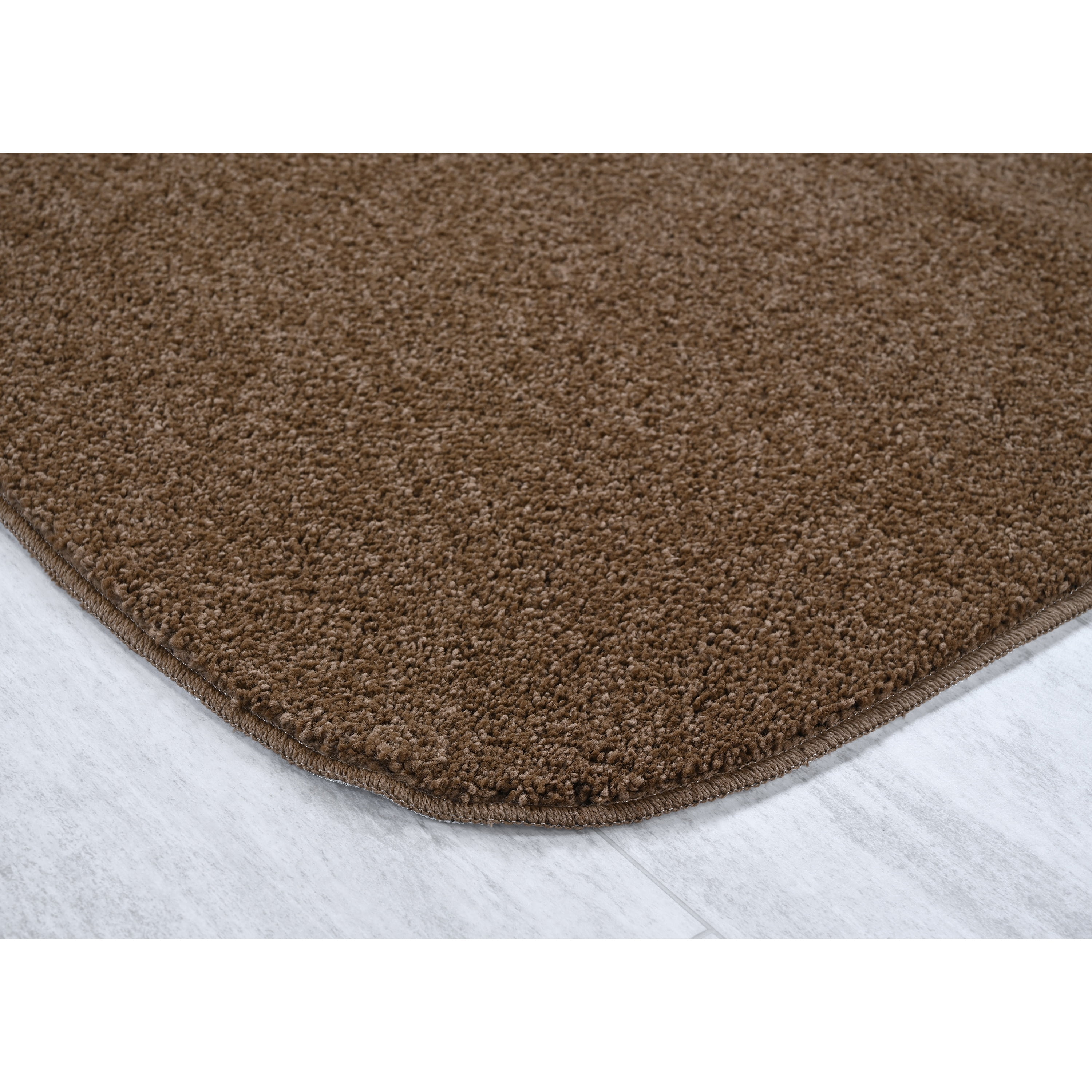 Garland Rug Gramercy Washable Polypropylene Cinnamon Bath Rug, 20" x 34"