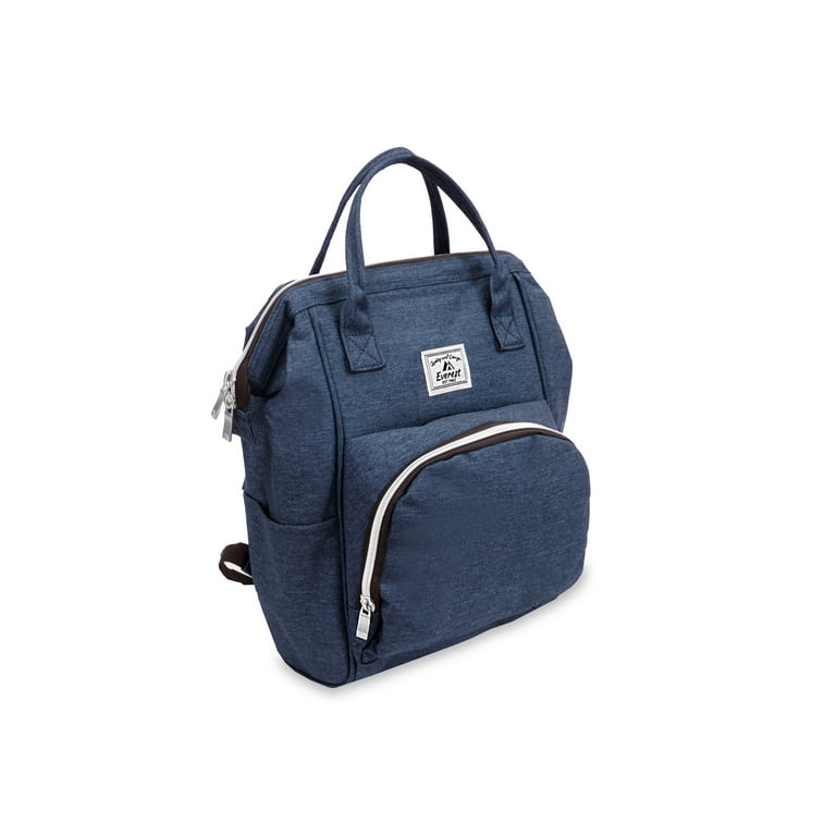 everest mini backpack Everest 13 inch Mini Backpack Handbag, Navy All Ages, Unisex Hp1100-ny, Carrier and Shoulder Book Bag for School, Work, Sports, and Travel, Adult
