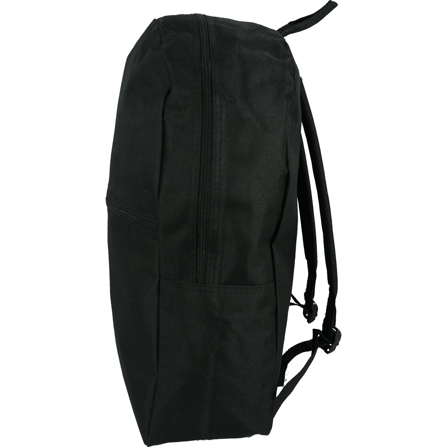 K-Cliffs Unisex Case of 50 School Basic 17" Backpacks, Black, 100% Polyester