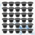 thumbnail image 3 of 30 tapones para manillar de 22 mm para bicicleta de carretera, montaña, BMX y MTB (negros), 3 of 8