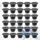 thumbnail image 3 of 30 tapones para manillar de 22 mm para bicicleta de carretera, montaña, BMX y MTB (negros), 3 of 8