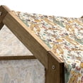 thumbnail image 4 of Circus Pet House, Vintage Clown and the Wand Doing a Trick Doodle Style Design Funny Design, Outdoor & Indoor Portable Dog Kennel with Pillow and Cover, 5 Sizes, Multicolor, by Ambesonne, 4 of 4