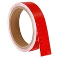 thumbnail image 1 of Cinta Reflectante Adhesiva Uxcell de Alta Visibilidad Advertencia de Seguridad para Autos Roja 15 pies x 1 pulgada, 1 of 6