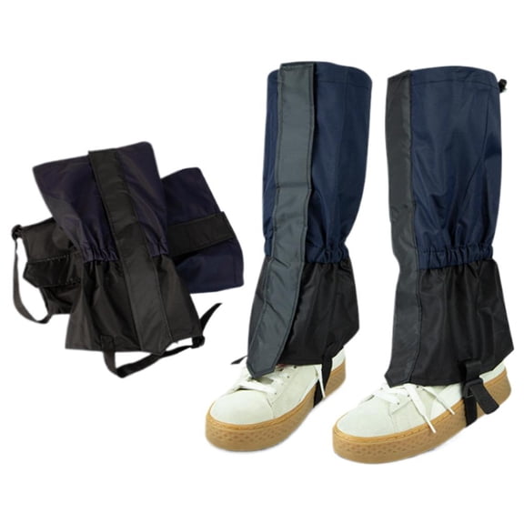 2 PCS Adjustable Leg Gaiters for Kids,Lightweight,Waterproof Hiking Gaiters, Snow Boot Gaiter-s, for Hiking Climbing Skiing