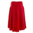 thumbnail image 5 of Femmes Taille Haute Évasée Plissée Longue Robe Maxi Jupe Jupe Évasée Jupe, 5 of 5