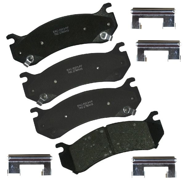 Go-Parts » 2007-2010 Chevrolet Silverado 3500 HD Rear Disc Brake Pad