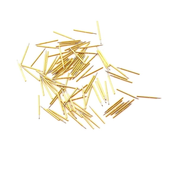 100pcs P75-B1 Dia 1.0mm Cusp Spear Spring Loaded Test Probes Pogo Pins tool WL