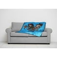 thumbnail image 3 of Fortnite Go Go Silk Touch Throw, 40 x 50, Microfiber, Blue, Epic Games, Gaming Bedding, 3 of 4