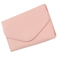 thumbnail image 3 of Raindrops Multi-functional Passport Holder Handy Holder Portable Pouch Air Tickets Passport Travel Organizer Wallet for Women (Pink), 3 of 8