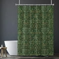thumbnail image 6 of Victorian William Morris Original Design Vintage Shower Curtain Furniture Bathroom Fabric Decorations Washable Shower Curtain with Hooks, 6 of 8