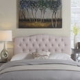 thumbnail image 2 of Rosevera Givanna Upholstered Panel Headboard, King Size In Gray, 2 of 3