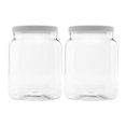 thumbnail image 1 of Frascos para Almacenamiento de Alimentos Clearview Containers Paquete de 2 de 1.9L, 1 of 7