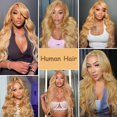 thumbnail image 2 of Hair Bundle Auokmar 24 27 Body Wave, rubio miel, 150% de densidad, 2 of 7