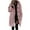 B_ Pink, variant on Olyvenn Women Long Sherpa Jackets Fuzzy Fleece Coat Plush Winter Coats Lapel Button Down Overcoat Fashion Winter Outerwear Pink L