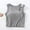 Gray, variant on LYEAA Tank Tops for Women with Built in Bra Cropped Sleeveless Crew Neck Padded Basic Summer Casual Undershirt Solid Beach Fashion Pullover Vest Breathable Soft Loungewear Going Out Clothes Beige XL