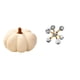 thumbnail image 1 of Cojín de peluche con forma de calabaza de Halloween, escultura decorativa moderna para sofá, oficina, estante, sala de estar y dormitorio., 1 of 8