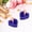 Purple, variant on YIMWNYI Heart-Shaped 9 PVC Scented Candles - Romantic Tanabata Birthday Love Dinner Candle Set, 4x4x1.5cm, Multi-Color Wax for Home Decor and Special Occasions