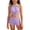 P48 Purple, variant on Tfken Girls Swimsuit Set Outfits Summer Swim Beach 2 Piece Sleeveless Bikini Vest With Swimming Trunks Set Drawstring Swimwear Kids Comfortable Bathing Suits Size 12-13 Years Blue