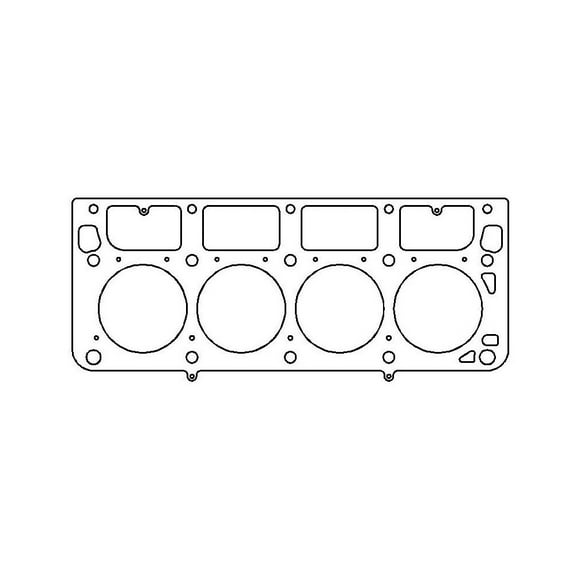 Cometic C5986-051 Head Gasket - 4.100 Bore - 0.051 in - MLS - Each Fits select: 2012-2013 CHEVROLET CAMARO ZL1, 2009-2013 CADILLAC CTS
