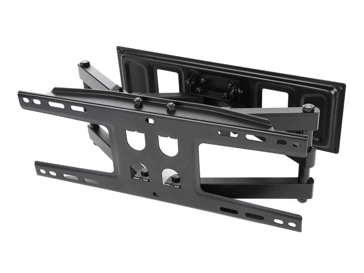 Monoprice Full-Motion Articulating TV Wall Mount Bracket For TVs 32in to 70in, Max Weight 88 lbs, Extension Range 2.4in to 18.4in, VESA Up to 400x400, Rotating, Fits Curved Screens - Commercial Series