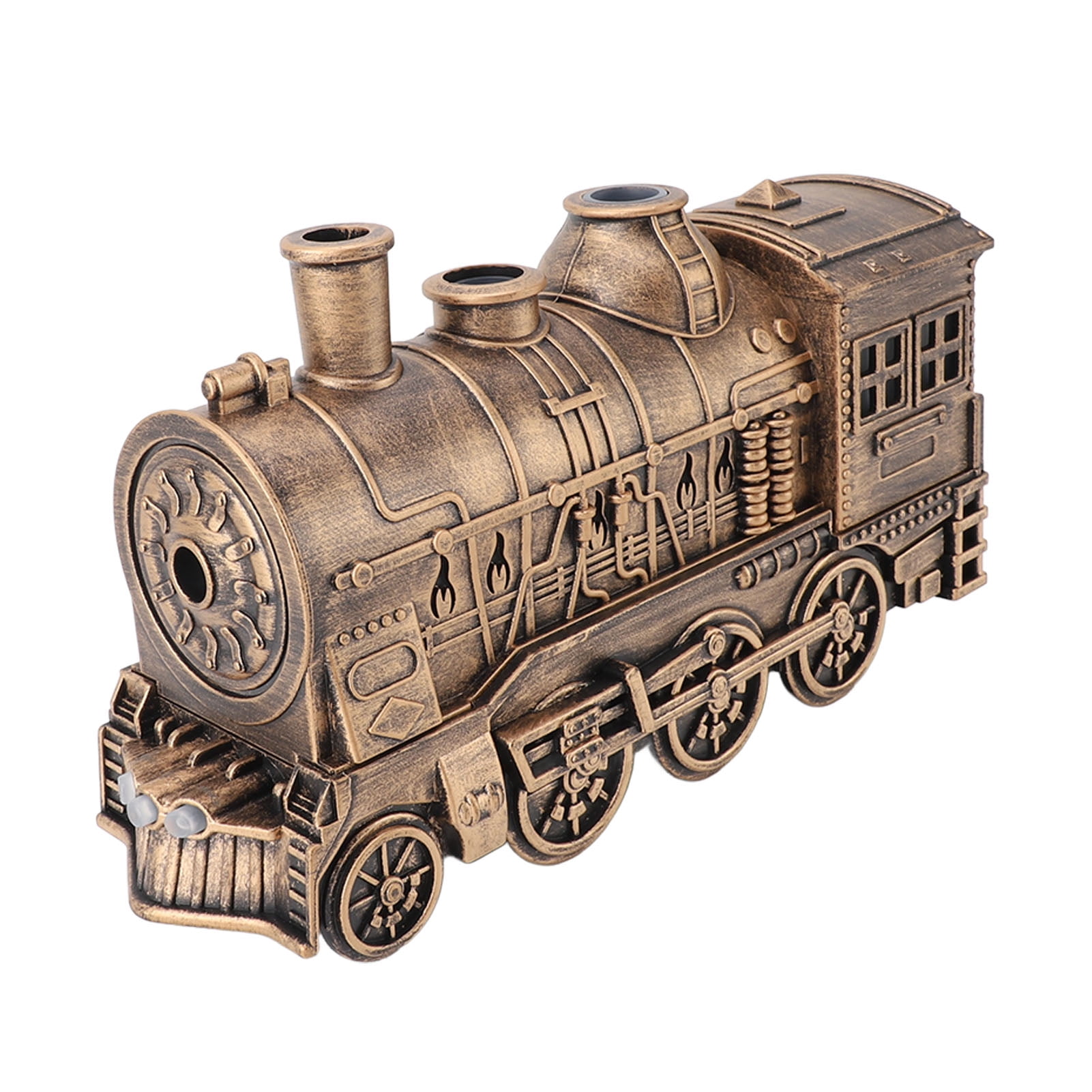 BIMZUC Train Shape Humidifier 300ml Cool Mist Diffuser with Double Outlets for Desk Office Bedroom, 9.4 x 3.3 x 5.4 inches / 24 x 8.3 x 13.8 cm
