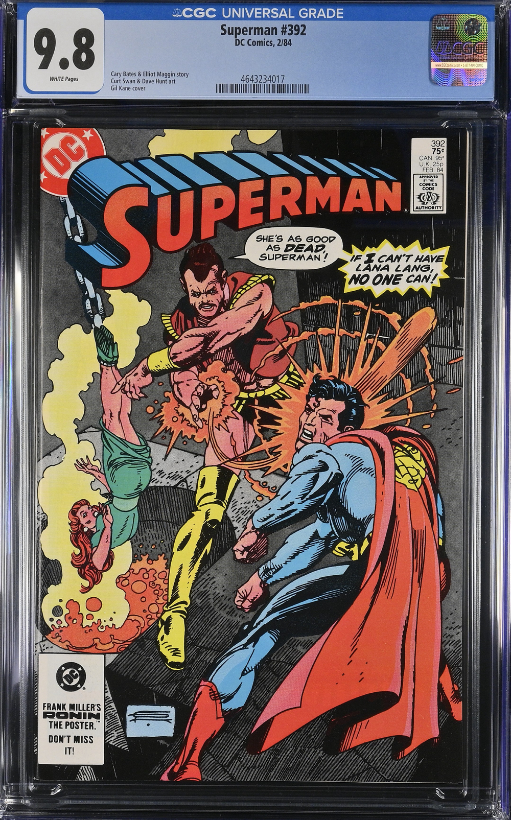Cover of Superman #392