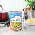 Great Value Cut Italian Green Beans, Canned Green Beans, 14.5 oz Can