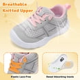thumbnail image 5 of Barerun Toddler Shoes Boys Girls Wide Toe Box Walking Shoes,Non Slip,Pull-On, 5 of 8