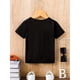 thumbnail image 3 of Camiseta con estampado de letras "No hay papá como el que tengo", camisetas para niños, camiseta informal de manga corta para verano, primavera y otoño., 3 of 7