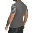 thumbnail image 3 of Aiyino Sport Men's Polo Shirt, Men's Cool DRI Moisture-Wicking Performance Polo Shirt, Jersey Knit Performance Polo Shirt, 3 of 7