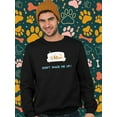 thumbnail image 2 of Cute Sleeping Corgi On Couch Sweatshirt Men -Image by Shutterstock, Male 5X-Large, 2 of 4