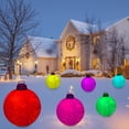 thumbnail image 5 of Outdoor Christmas Decorations Christmas Decorations 24 Inch Christmas Inflatable Balloon Ball Built In Battery Remote Control Rgb Color, 5 of 9