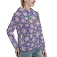 thumbnail image 6 of Sigee Daisies Flowers for Women's Pullover Hoodie Sweatshirts Adult Casual Long Sleeve Sweatshirts ,Sizes S-2XL-XX-Large, 6 of 7
