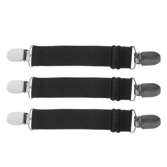 GAXIRE Pant Waist Tightener Black Clips for Pants 3Pcs