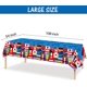 thumbnail image 2 of Cubierta de mesa con bandera internacional, banderas de países del mundo, mantel de plástico, mantel patriótico para fútbol, ​​deportes, Festival de cerveza, eventos, celebración, decoración, 2 of 5