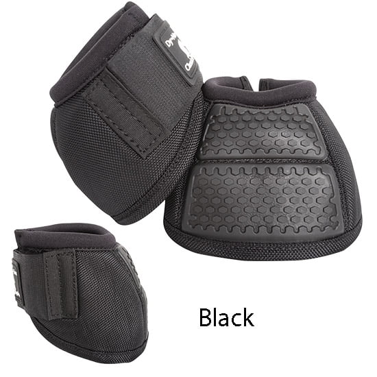 Classic Equine Flexion No-Turn Bell Boots XL Black