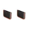 thumbnail image 4 of Sidaley Cubo de basura plegable para coche, cubo de basura para asiento trasero, Clip multifuncional, caja de almacenamiento de papel, caja, Negro 2 2piezas, 4 of 6