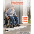 thumbnail image 2 of KFFKFF Door Threshold Ramp, 1 inch Rise, Aluminum Alloy Threshold Ramp Rated 800 lbs Load Capacity, Handicap Ramps for Home Steps for Wheelchair, 2 of 9