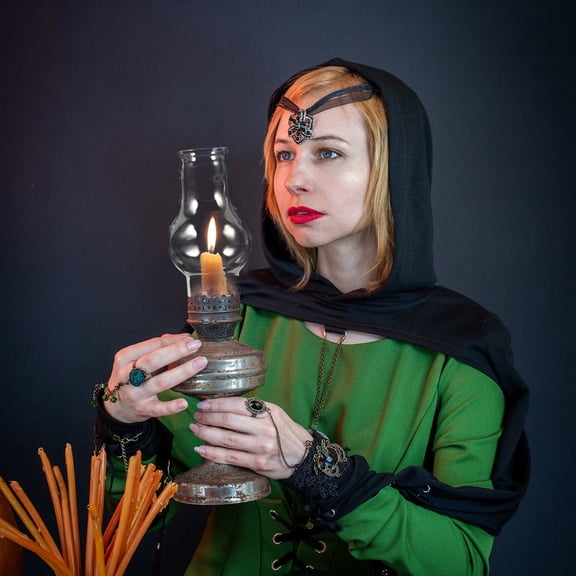 YUNLIGHTS Globes for Kerosene Lamps Transparent Glass Lampshade 1Set